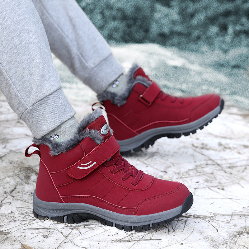 Damen Winterstiefel mit isolierendem Futter und rutschfester Sohle R&B