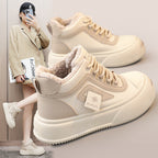 Damen Hohe Winter Sneakers mit kuscheligem Innenfutter und rutschfester Sohle R&B