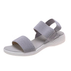Damen Komfortable Strap Sandalen mit atmungsaktivem Obermaterial und flexibler Sohle R&B