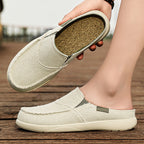 Damen Bequeme Slipper mit atmungsaktivem Obermaterial R&B
