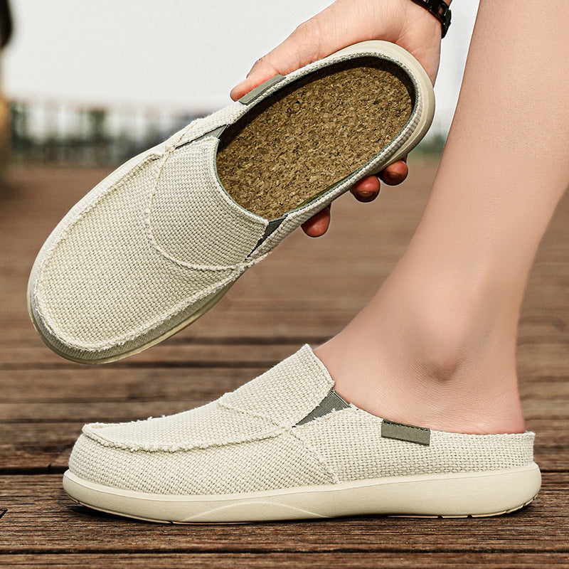 Damen Bequeme Slipper mit atmungsaktivem Obermaterial R&B