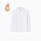 Damen Elegantes Langarmhemd mit weicher Innenseite R&B