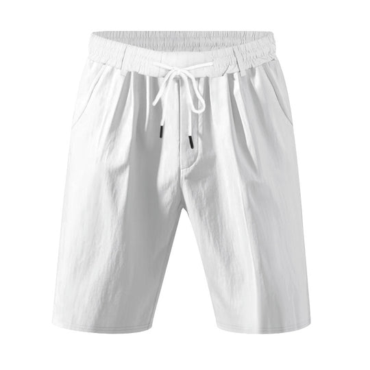 Damen bequeme Sweatshorts mit verstellbarem Bund und Seitentaschen R&B