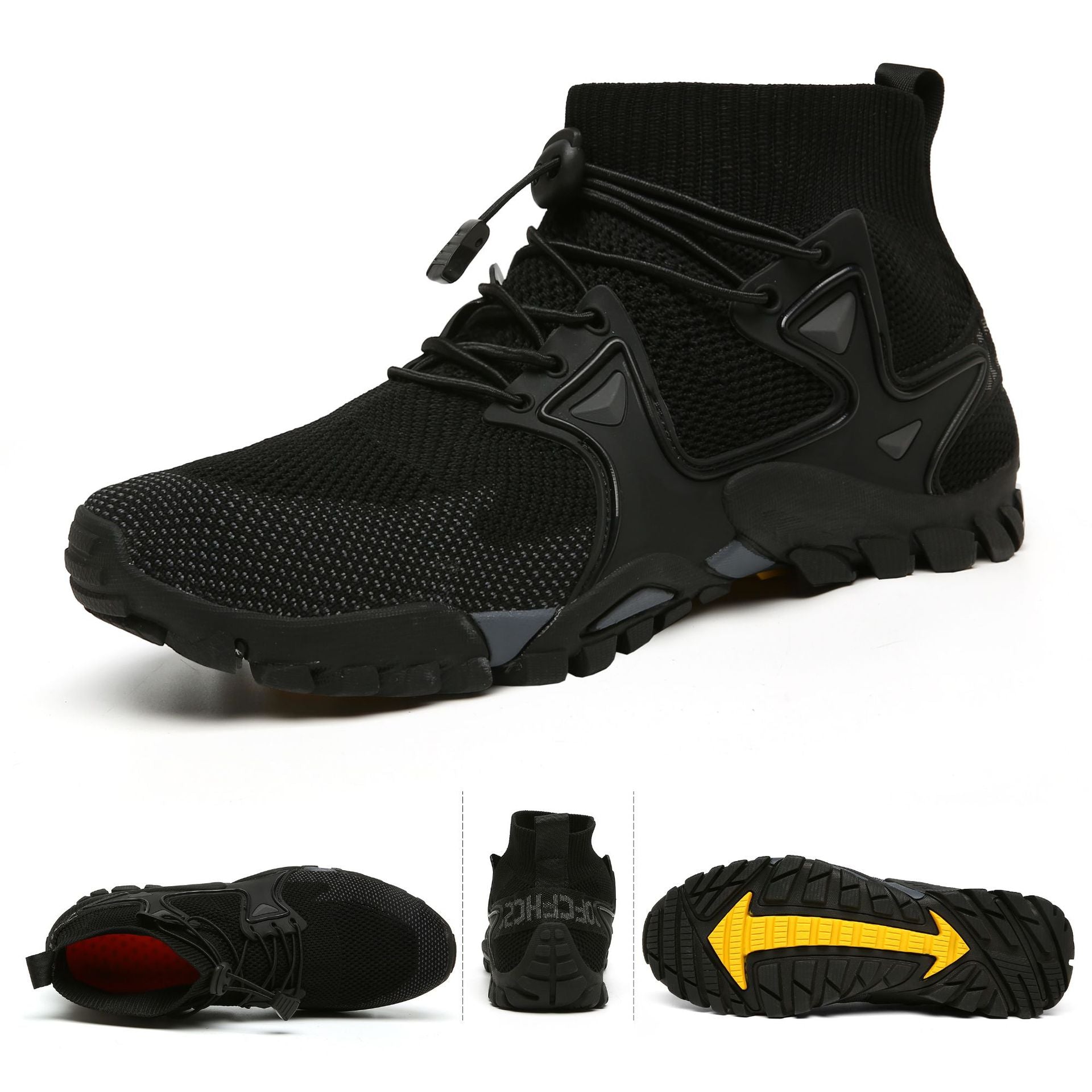 Damen Hochfunktionale Outdoor-Sneaker mit atmungsaktivem Obermaterial und rutschfester Sohle