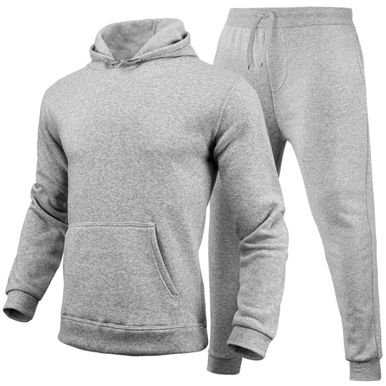 Damen Sportliches Hoodie- und Jogginghose-Set aus hochwertigem Baumwollmix R&B