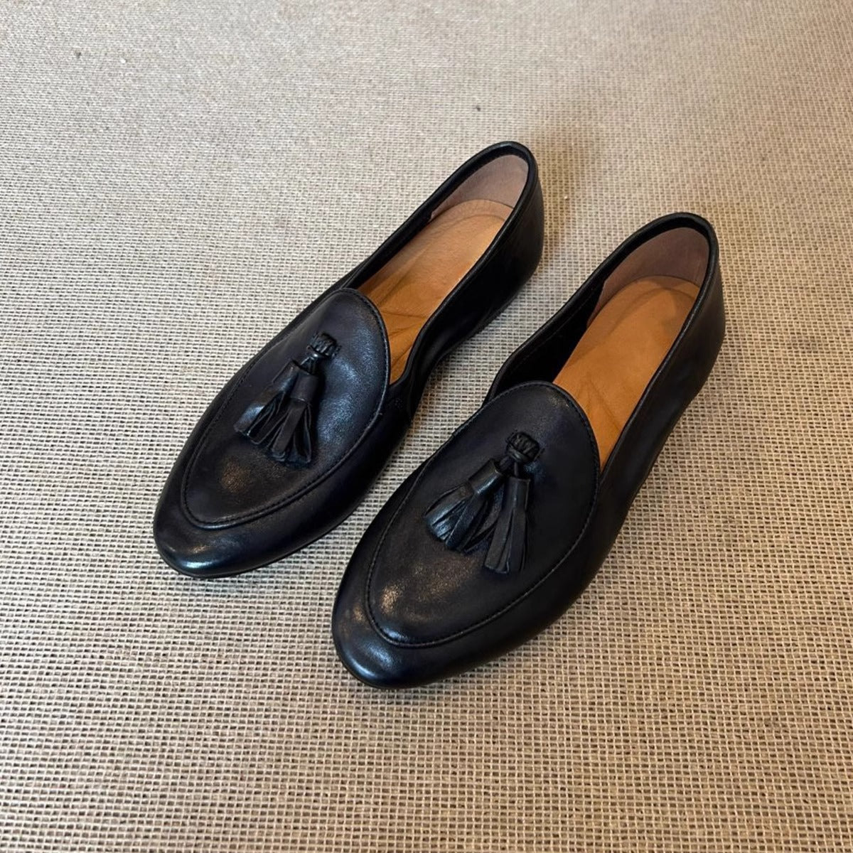 Damen Mokassins mit dekorativem Quastenverzierung R&B