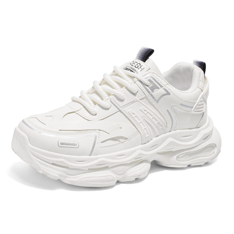 Damen Sportliche Sneakers mit stoßdämpfendem Sohlenprofil und atmungsaktivem Obermaterial