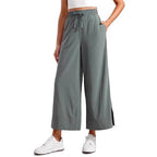 Damen weit geschnittene Sporthose mit elastischem Bund R&B