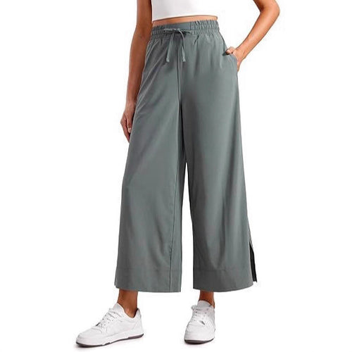 Damen weit geschnittene Sporthose mit elastischem Bund R&B