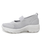 Damen Atmungsaktive Freizeitschuhe mit elastischem Schnürsystem