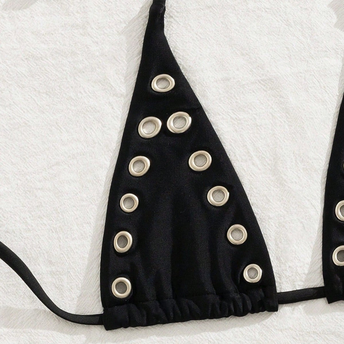 Damen Triangel-Bikini-Set mit glamourösen Zier-Details R&B