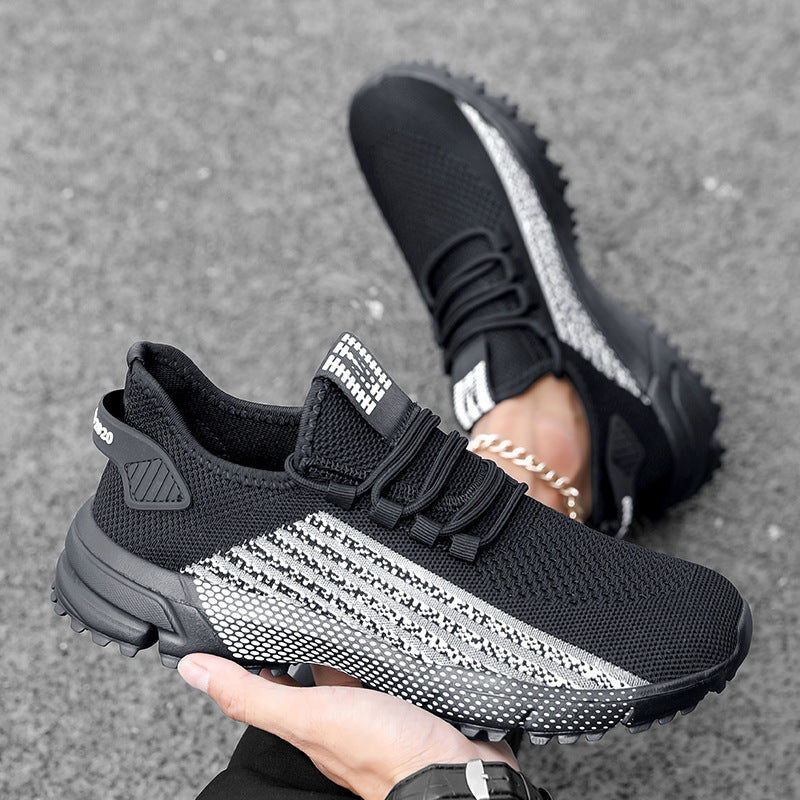 Damen Sportliche atmungsaktive Laufschuhe mit rutschfester Sohle