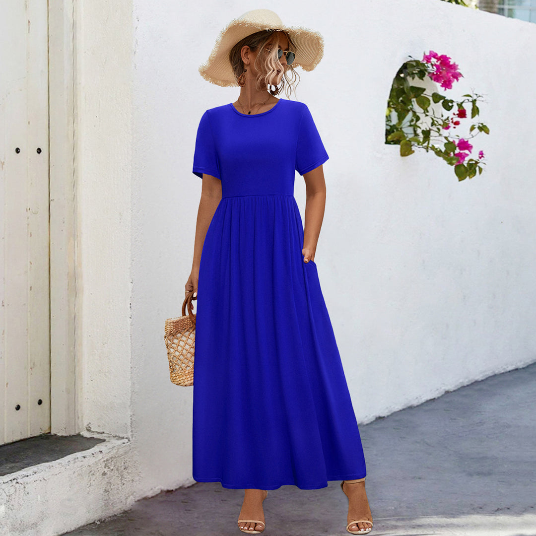 Damen Maxikleid mit hohem Tragekomfort und praktischen Taschen R&B