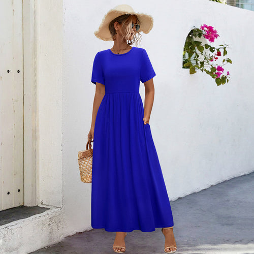 Damen Maxikleid mit hohem Tragekomfort und praktischen Taschen R&B
