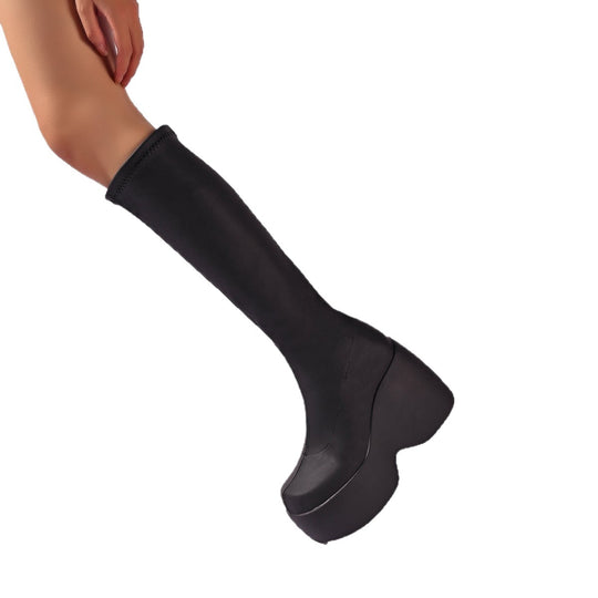 Damen High-Performance Plateau-Stiefel mit ergonomischem Design und rutschfester Sohle R&B