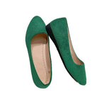 Damen Spitzen Ballerinas mit bequemer Sohle und eleganter Textur R&B