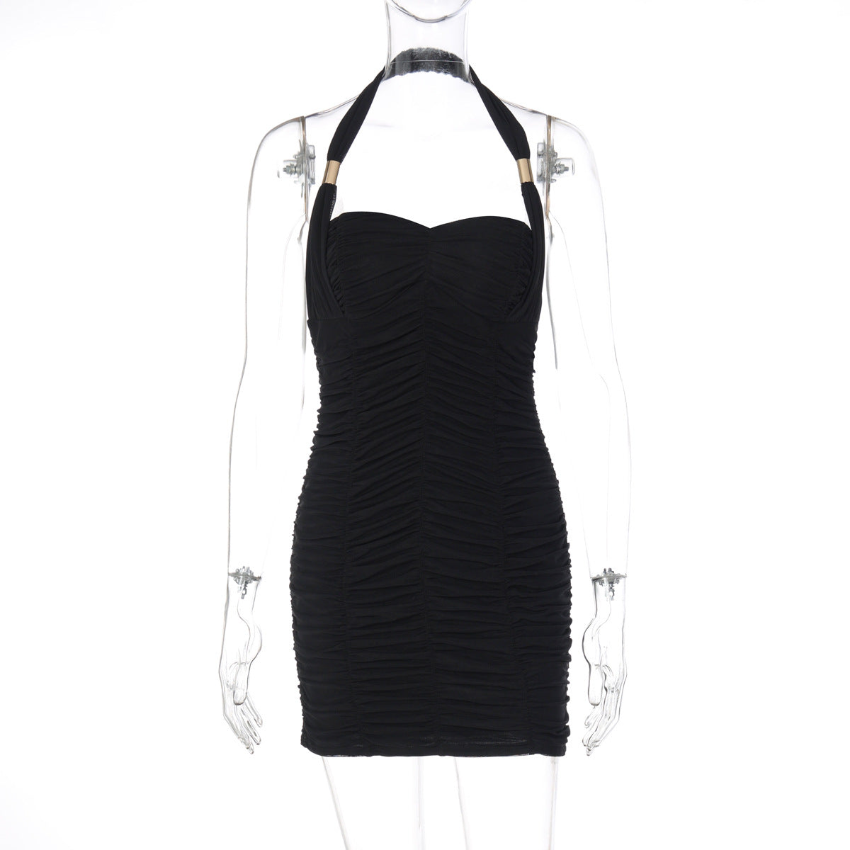 Damen Figurbetontes Korsettkleid mit Raffungen R&B