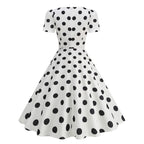 Damen Freizeitkleid mit floralem Design und schwingendem Rock R&B