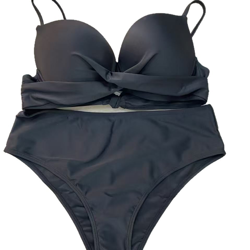 Damen Bikini-Set mit elegantem Knoten-Detail R&B
