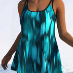 Damen Sportlicher Schwimmanzug mit schmeichelndem Schnitt und modischem Farbverlauf