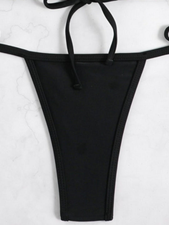 Damen Triangel-Bikini mit raffiniertem Schnürdesign R&B