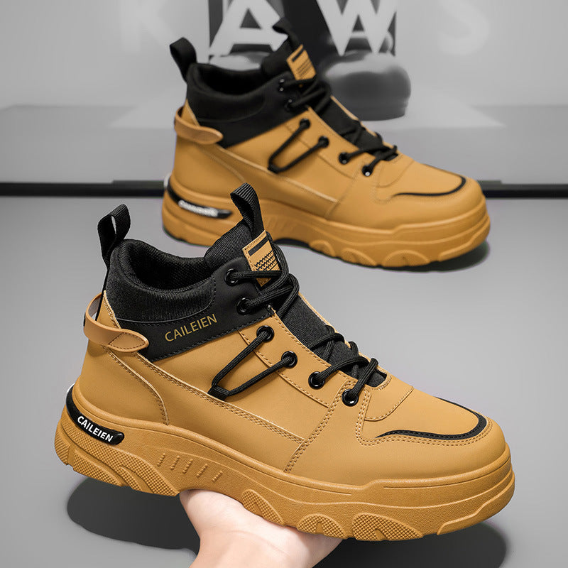 Damen modische High-Top Sneakers mit rutschfester Sohle und gestochen scharfem Design R&B