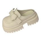 Damen Stilvolle Clogs mit trendigem Riemen und rutschfester Sohle R&B