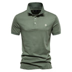 Herren Polo-Shirt mit feiner Piqué-Struktur und klassischem Kragen