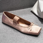 Damen Ballerinas mit elegantem Riemen und bequemer Innensohle R&B
