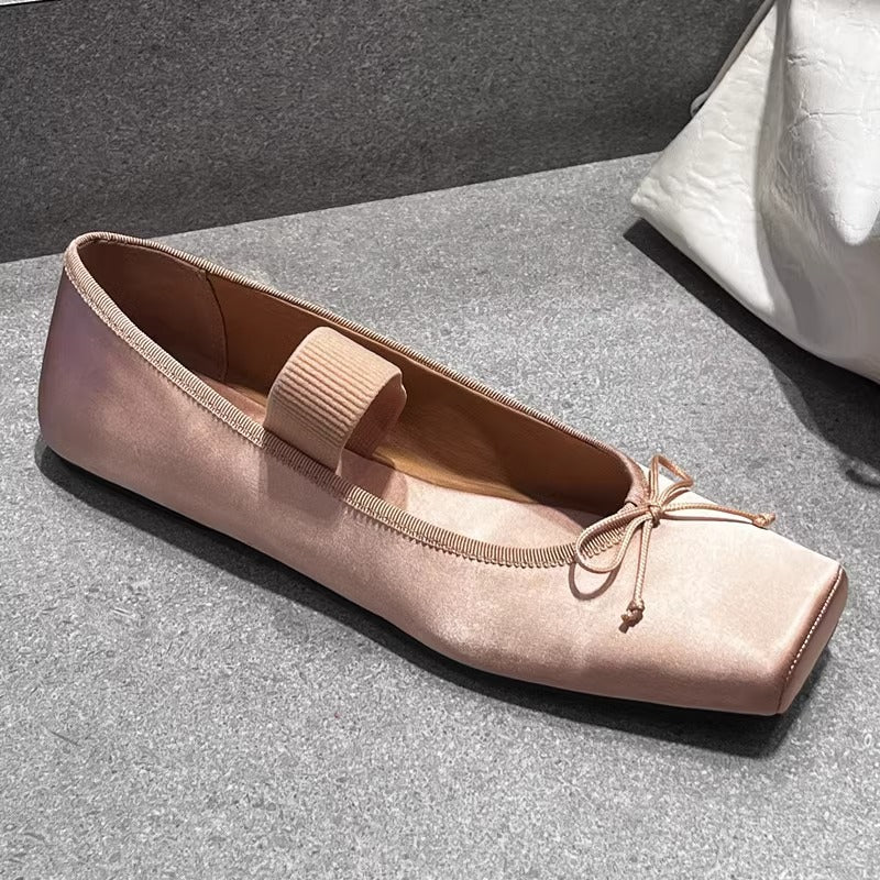 Damen Ballerinas mit elegantem Riemen und bequemer Innensohle R&B