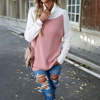 R&B | Pullover in Kontrastfarbe