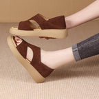Damen Komfortable und modische Sandalen mit angesagtem Riemchen-Design