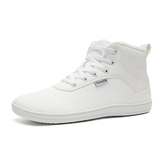 Damen Winterliche High-Top Sneakers mit isolierendem Innenfutter und rutschfester Sohle R&B