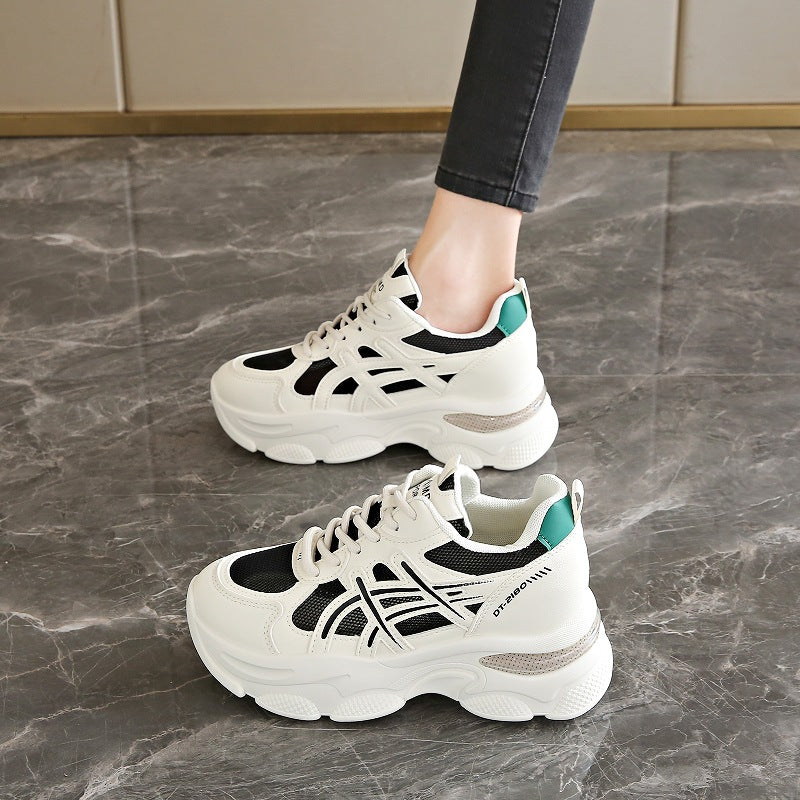 Damen Chunky Sneaker mit atmungsaktivem Mesh und komfortabler Dämpfung R&B