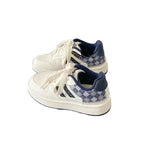 Damen Sportliche Sneakers mit kariertem Design und gepolsterter Innensohle R&B