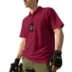 Herren nan funktionelles Kurzarm-Poloshirt mit Brusttasche, eingearbeiteter Stiftlasche und mikroperforierter Belüftung R&B