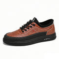 Damen Bequeme und stylische Ledersneaker mit rutschfester Sohle und atmungsaktivem Innenfutter