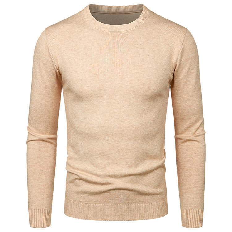 Herren Rundhalspullover aus weichem Material