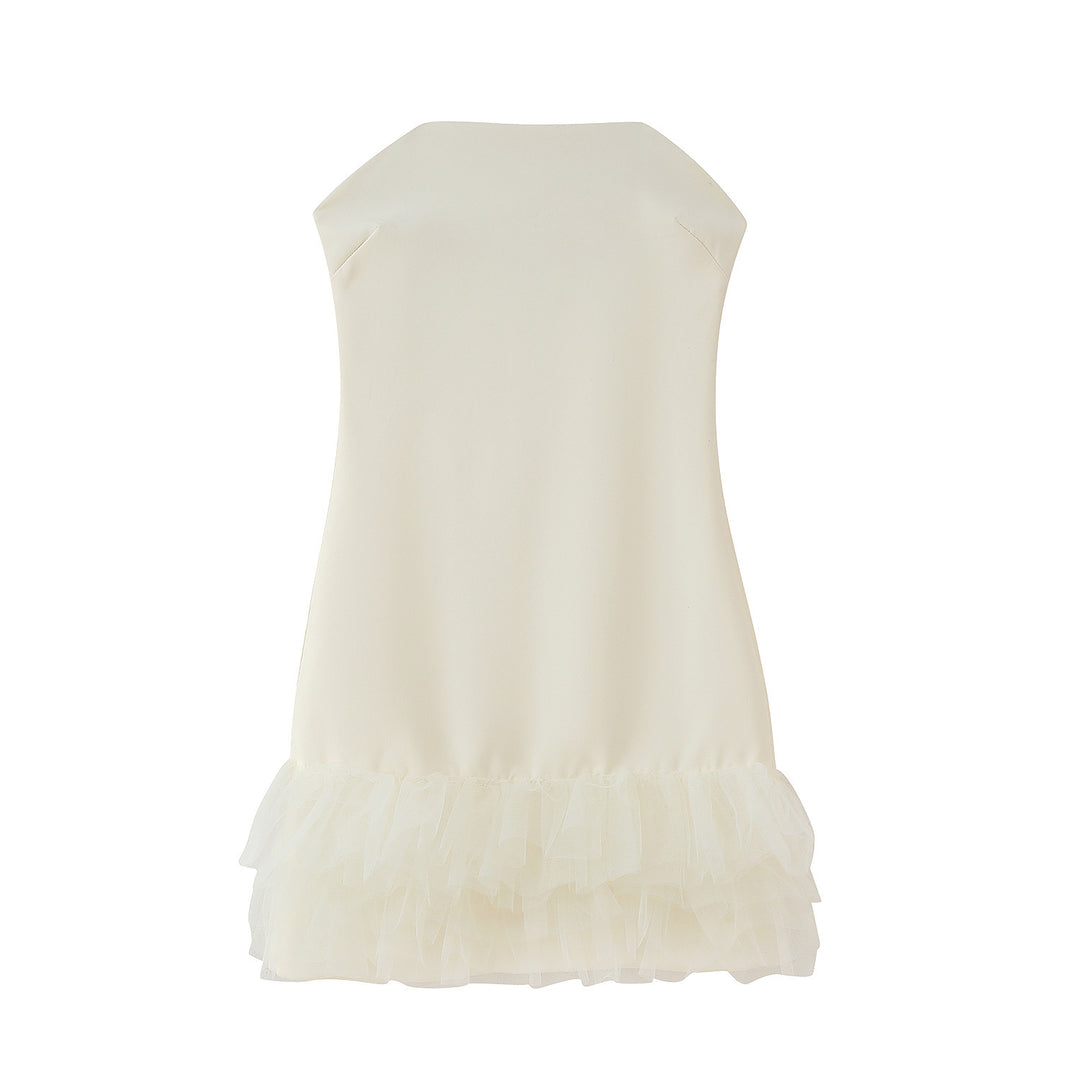 Damen Cocktailkleid mit raffiniertem Tüllsaum und elegantem Schnitt R&B