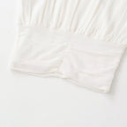 Damen modisches Oversize-Top mit raffiniertem Bund R&B