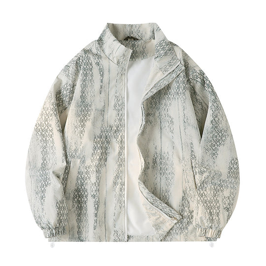 Damen Leichte Windjacke mit elastischen Bündchen von R&B