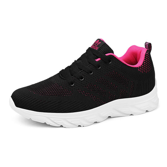 Unisex nan ultraleichter Strick-Sneaker mit dämpfender Schaumsohle und elastischem Obermaterial R&B