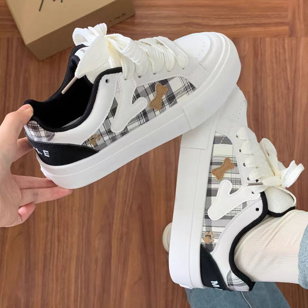 Damen Sportliche Sneakers mit verspieltem Tiermotiv und komfortabler Polsterung R&B