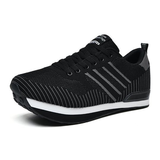 Damen Atmungsaktive Fitness-Sneaker mit gepolstertem Sohlenkomfort R&B