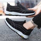 Damen Bequeme und strapazierfähige Slipper Schuhe mit rutschfester Sohle R&B