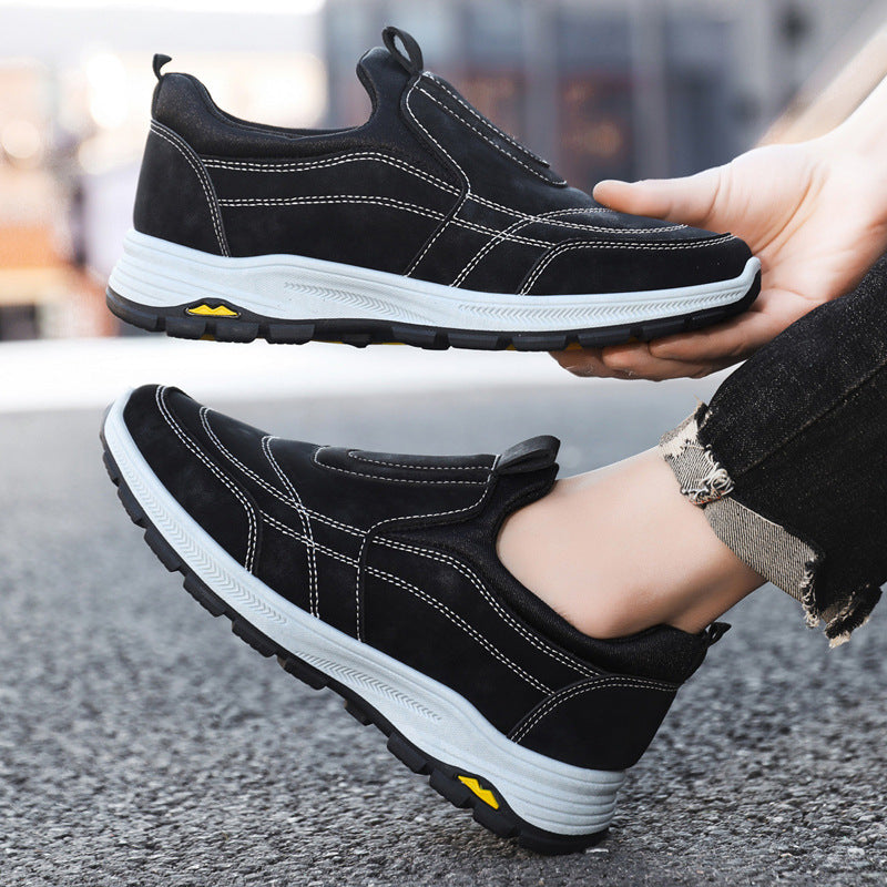 Damen Bequeme und strapazierfähige Slipper Schuhe mit rutschfester Sohle R&B
