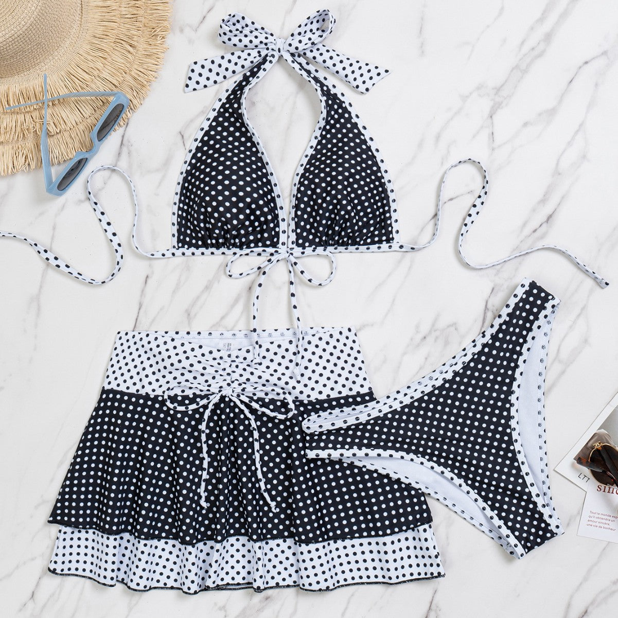 Damen Bikiniset mit modischem Dots-Design R&B
