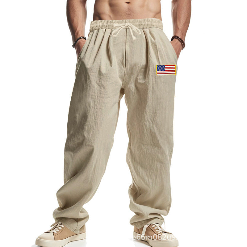 Herren Freizeithose mit elastischem Bund und praktischen Seitentaschen R&B