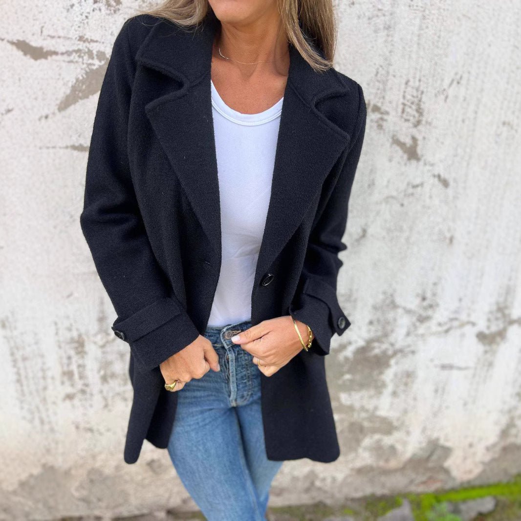 Damen modische Oversized-Manteljacke R&B