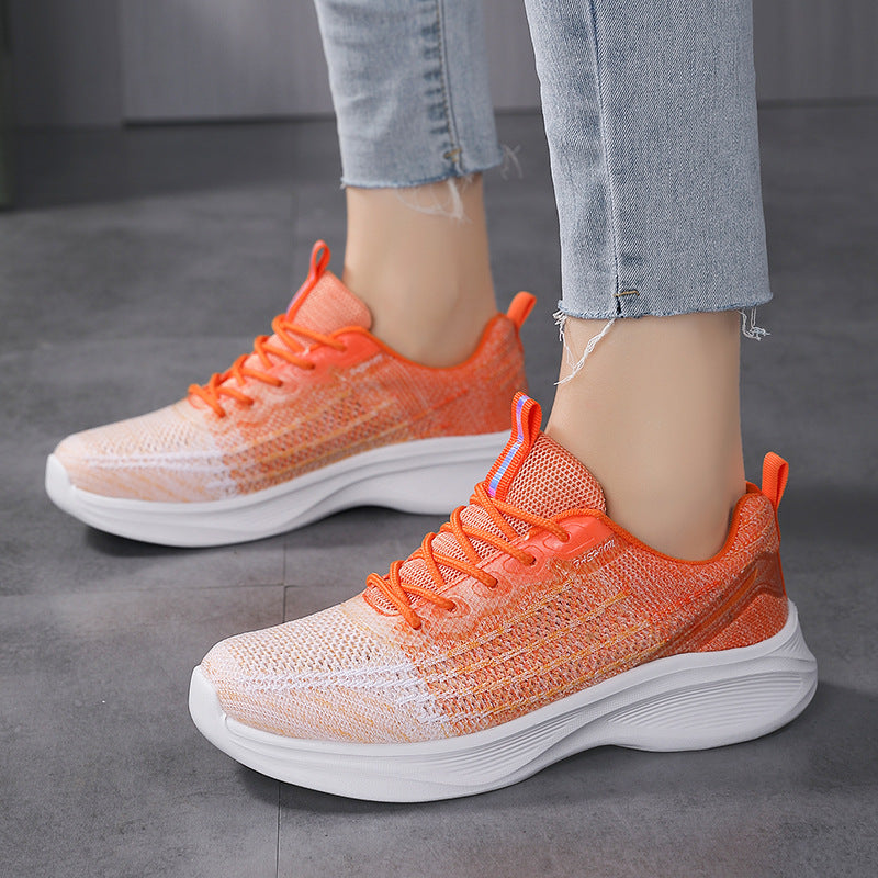 Damen Sportliche Laufschuhe mit atmungsaktiver Mesh-Konstruktion und bequemer Dämpfung R&B